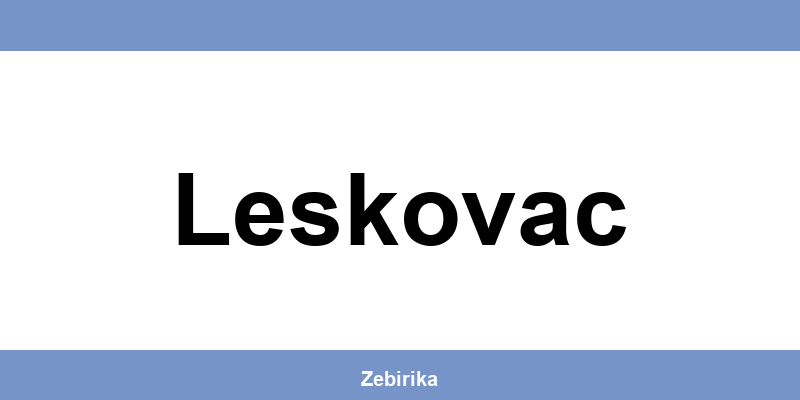 Waikiki lokacije u Leskovac i radno vreme
